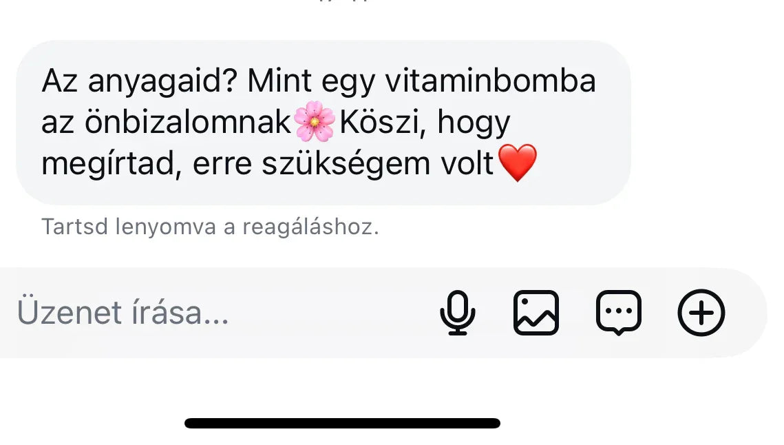 Motivációs üzenet chatben, önbizalmat építő anyagok dicsérete, Benned rejlő erő téma