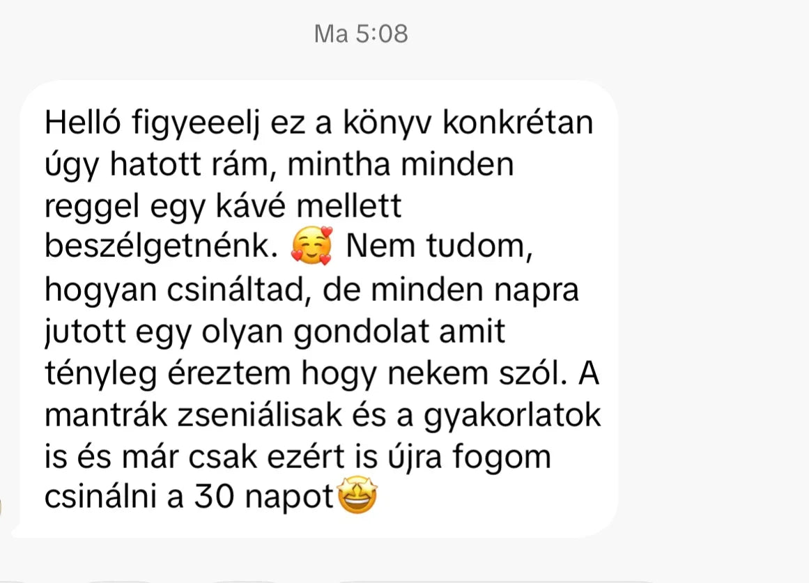 Pozitív könyvértékelés üzenet Benned rejlő erő könyvről, motiváció, olvasói vélemény magyarul