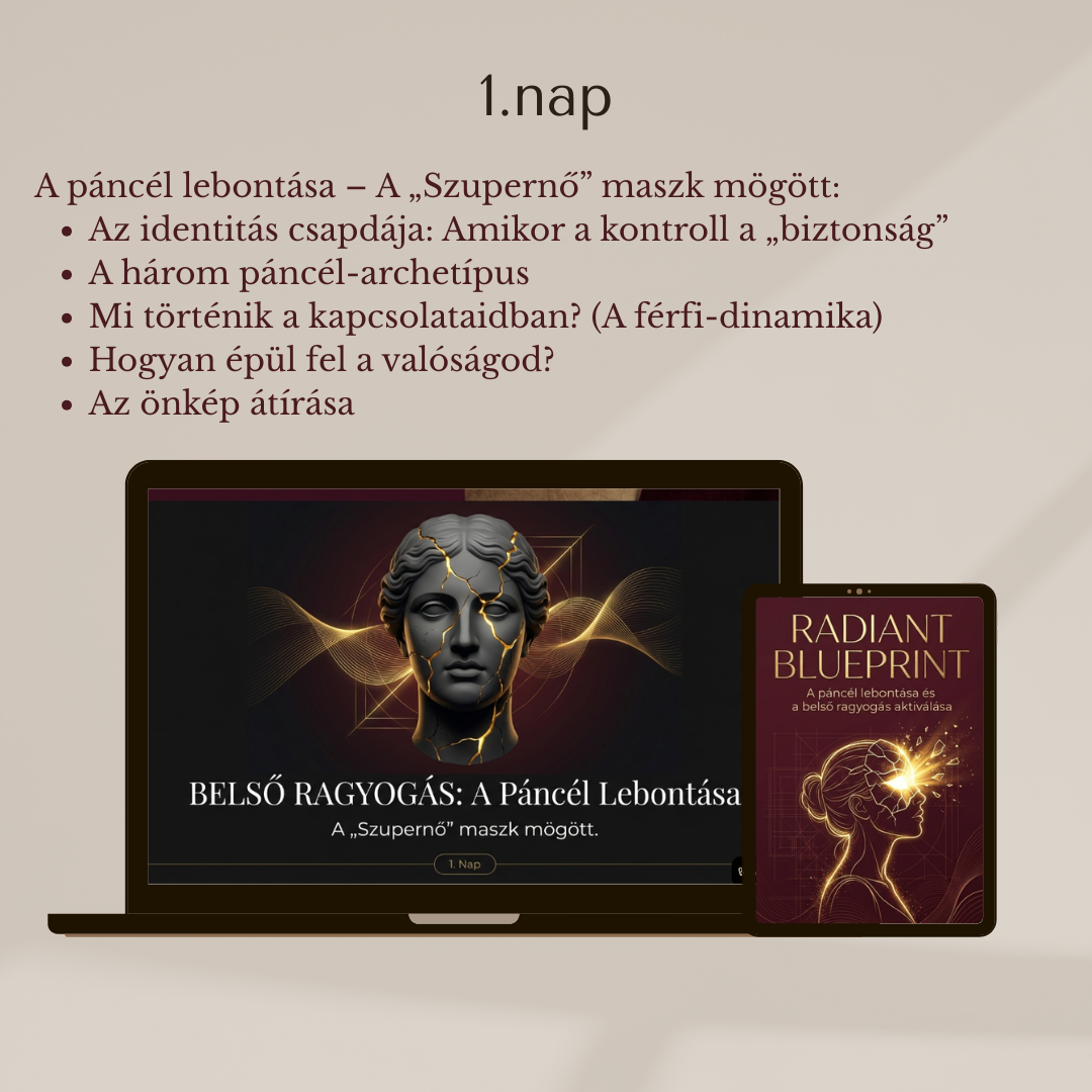 BELSŐ RAGYOGÁS: 2 Napos női identitás-újrahangolás