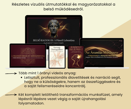 BELSŐ RAGYOGÁS: 2 Napos női identitás-újrahangolás