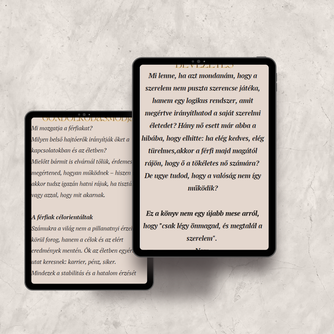 Férfiak és nők: Értsd meg a játékot, és nyerj!